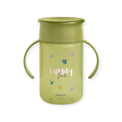 Picture of SUAVINEX 12M+ 360 TRAINER CUP 340ML BEAR GREEN